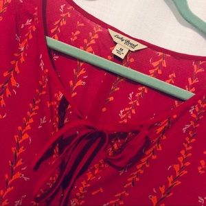 Lucky Brand - Bright Vine Print